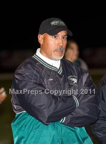 Thumbnail 1 in Liberty Ranch vs. Calaveras (CIF SJS D4 Playoffs) photogallery.