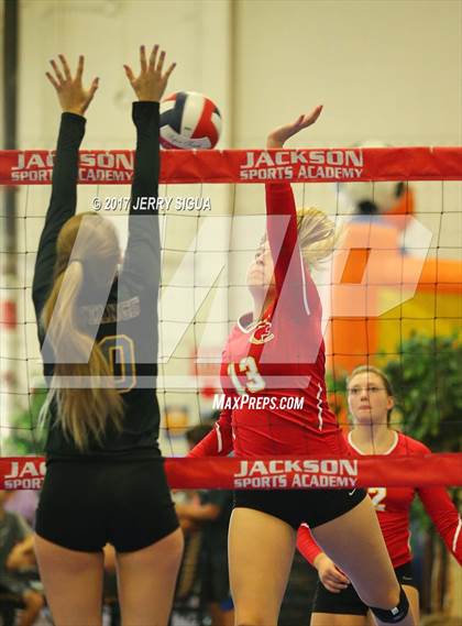 Thumbnail 2 in Chico vs San Marin (CIVT Pre-Season Varsity Tournament) photogallery.
