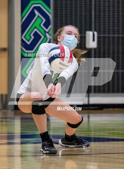 Thumbnail 3 in Mountain Island Charter vs East Wake Academy (NCHSAA 1A Finals) (1 of 2 - the game) photogallery.