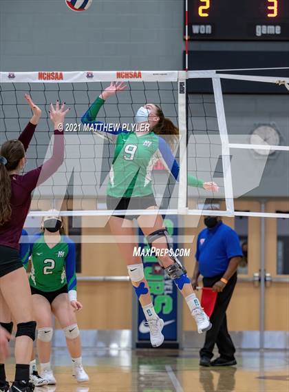 Thumbnail 1 in Mountain Island Charter vs East Wake Academy (NCHSAA 1A Finals) (1 of 2 - the game) photogallery.