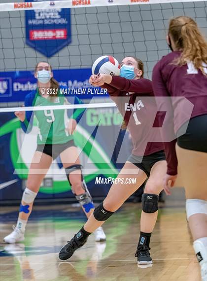 Thumbnail 3 in Mountain Island Charter vs East Wake Academy (NCHSAA 1A Finals) (1 of 2 - the game) photogallery.