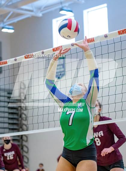 Thumbnail 1 in Mountain Island Charter vs East Wake Academy (NCHSAA 1A Finals) (1 of 2 - the game) photogallery.