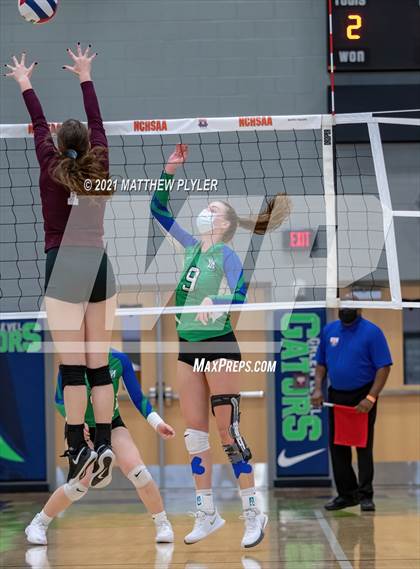Thumbnail 1 in Mountain Island Charter vs East Wake Academy (NCHSAA 1A Finals) (1 of 2 - the game) photogallery.