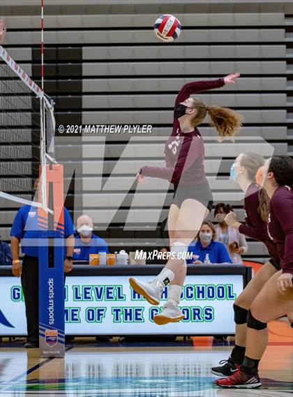 Thumbnail 3 in Mountain Island Charter vs East Wake Academy (NCHSAA 1A Finals) (1 of 2 - the game) photogallery.