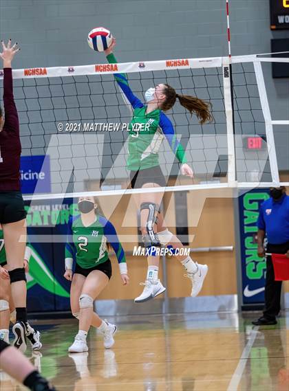 Thumbnail 1 in Mountain Island Charter vs East Wake Academy (NCHSAA 1A Finals) (1 of 2 - the game) photogallery.