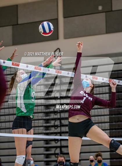 Thumbnail 1 in Mountain Island Charter vs East Wake Academy (NCHSAA 1A Finals) (1 of 2 - the game) photogallery.