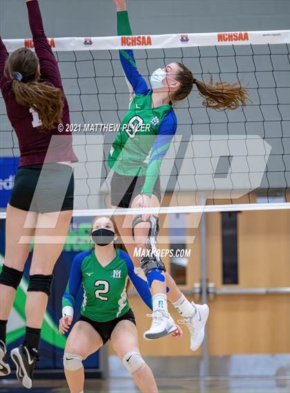 Thumbnail 3 in Mountain Island Charter vs East Wake Academy (NCHSAA 1A Finals) (1 of 2 - the game) photogallery.