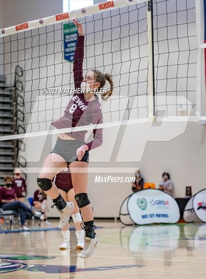 Thumbnail 2 in Mountain Island Charter vs East Wake Academy (NCHSAA 1A Finals) (1 of 2 - the game) photogallery.