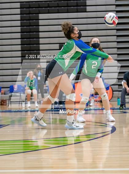 Thumbnail 2 in Mountain Island Charter vs East Wake Academy (NCHSAA 1A Finals) (1 of 2 - the game) photogallery.