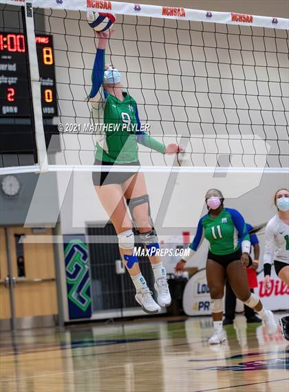 Thumbnail 1 in Mountain Island Charter vs East Wake Academy (NCHSAA 1A Finals) (1 of 2 - the game) photogallery.