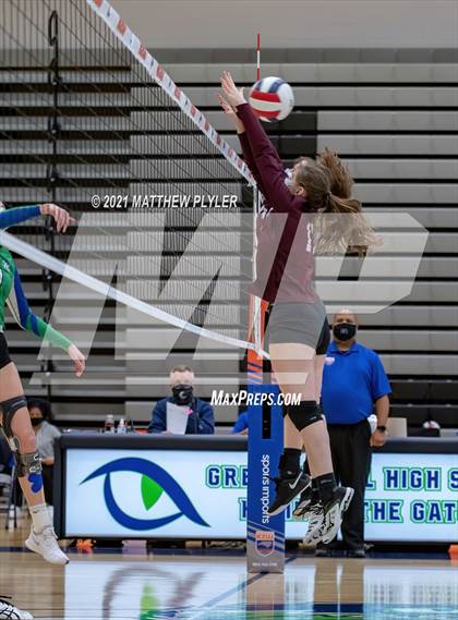 Thumbnail 1 in Mountain Island Charter vs East Wake Academy (NCHSAA 1A Finals) (1 of 2 - the game) photogallery.
