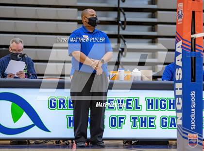 Thumbnail 1 in Mountain Island Charter vs East Wake Academy (NCHSAA 1A Finals) (1 of 2 - the game) photogallery.