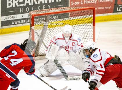 Thumbnail 1 in West Morris Mendham @ Bernard's (MCSSIHL Haloversen Cup Semi Final) photogallery.