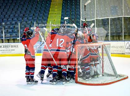 Thumbnail 1 in West Morris Mendham @ Bernard's (MCSSIHL Haloversen Cup Semi Final) photogallery.
