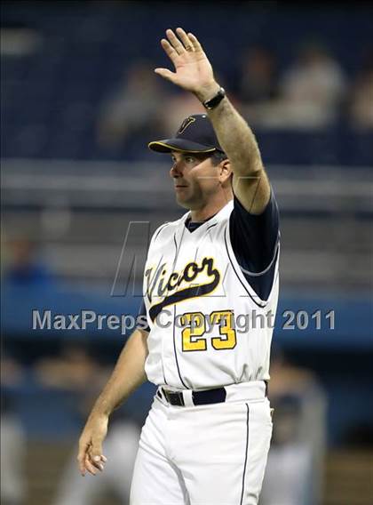 Thumbnail 1 in Victor vs Webster Thomas (Section 5 Class AA Semifinal) photogallery.