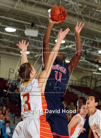Thumbnail 2 in Mission Viejo vs. Viewpoint (MaxPreps Holiday Classic) photogallery.
