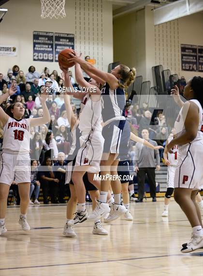 Thumbnail 1 in Penfield vs. Our Lady of Mercy (Section V AA Semifinal) photogallery.