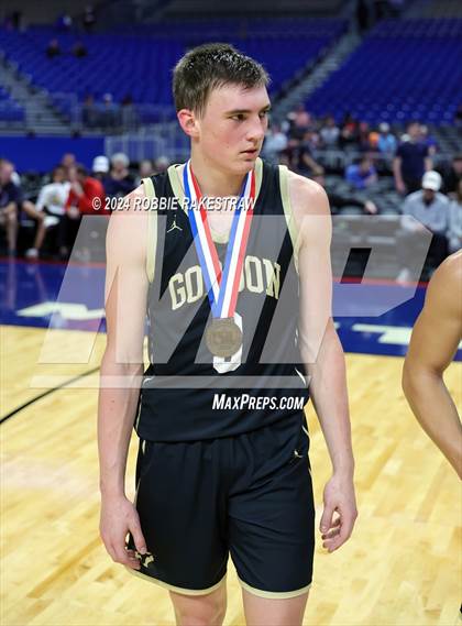 Thumbnail 2 in Gordon @ Benjamin (UIL 1A Basketball Semifinal Medal Ceremony) photogallery.