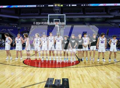 Thumbnail 3 in Gordon @ Benjamin (UIL 1A Basketball Semifinal Medal Ceremony) photogallery.