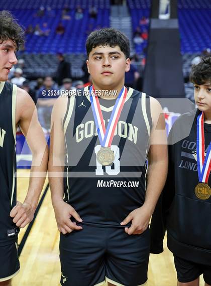 Thumbnail 2 in Gordon @ Benjamin (UIL 1A Basketball Semifinal Medal Ceremony) photogallery.