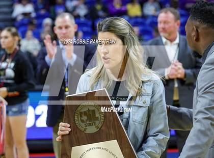 Thumbnail 3 in Gordon @ Benjamin (UIL 1A Basketball Semifinal Medal Ceremony) photogallery.