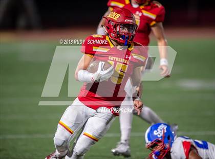 Thumbnail 2 in Serra @ Cathedral Catholic (Honor Bowl) photogallery.
