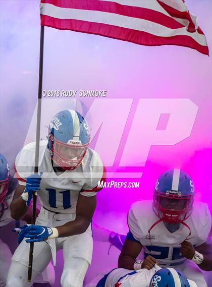 Thumbnail 3 in Serra @ Cathedral Catholic (Honor Bowl) photogallery.