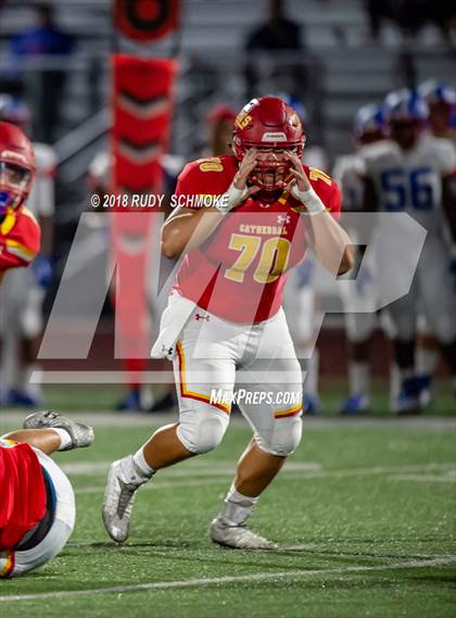 Thumbnail 3 in Serra @ Cathedral Catholic (Honor Bowl) photogallery.