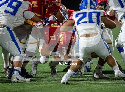 Thumbnail 3 in Serra @ Cathedral Catholic (Honor Bowl) photogallery.