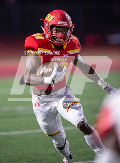 Thumbnail 1 in Serra @ Cathedral Catholic (Honor Bowl) photogallery.