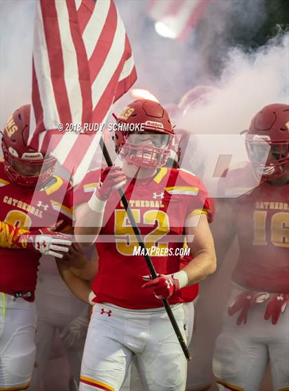 Thumbnail 1 in Serra @ Cathedral Catholic (Honor Bowl) photogallery.