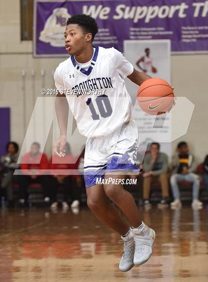Thumbnail 2 in Cox Mill vs  Broughton  (John Wall Family Foundation Holiday Tournament) photogallery.