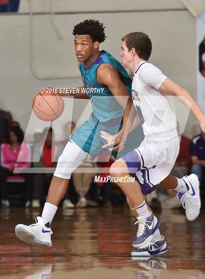 Thumbnail 1 in Cox Mill vs  Broughton  (John Wall Family Foundation Holiday Tournament) photogallery.