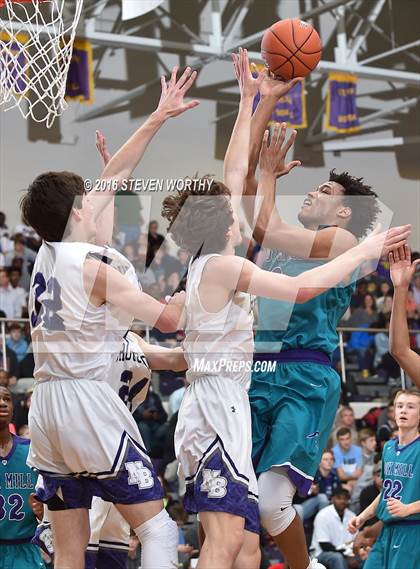 Thumbnail 2 in Cox Mill vs  Broughton  (John Wall Family Foundation Holiday Tournament) photogallery.