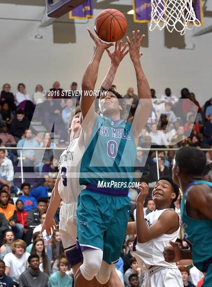 Thumbnail 2 in Cox Mill vs  Broughton  (John Wall Family Foundation Holiday Tournament) photogallery.