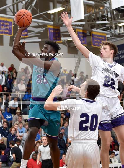 Thumbnail 3 in Cox Mill vs  Broughton  (John Wall Family Foundation Holiday Tournament) photogallery.