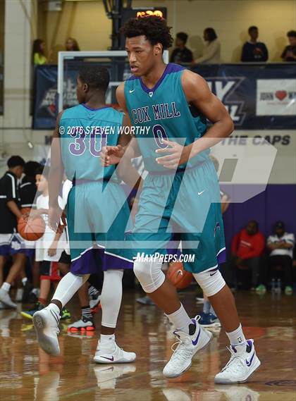 Thumbnail 2 in Cox Mill vs  Broughton  (John Wall Family Foundation Holiday Tournament) photogallery.
