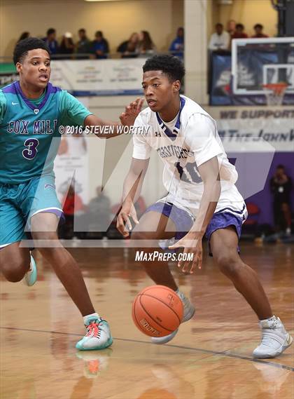 Thumbnail 3 in Cox Mill vs  Broughton  (John Wall Family Foundation Holiday Tournament) photogallery.