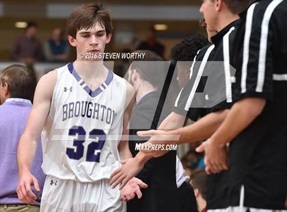 Thumbnail 2 in Cox Mill vs  Broughton  (John Wall Family Foundation Holiday Tournament) photogallery.