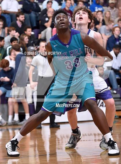 Thumbnail 3 in Cox Mill vs  Broughton  (John Wall Family Foundation Holiday Tournament) photogallery.