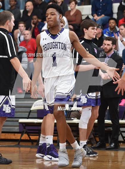 Thumbnail 3 in Cox Mill vs  Broughton  (John Wall Family Foundation Holiday Tournament) photogallery.