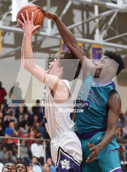 Thumbnail 3 in Cox Mill vs  Broughton  (John Wall Family Foundation Holiday Tournament) photogallery.