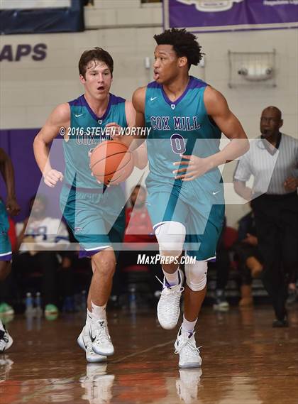 Thumbnail 3 in Cox Mill vs  Broughton  (John Wall Family Foundation Holiday Tournament) photogallery.