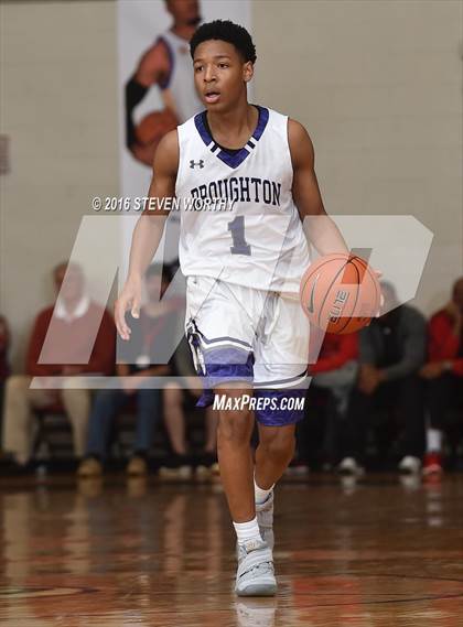 Thumbnail 3 in Cox Mill vs  Broughton  (John Wall Family Foundation Holiday Tournament) photogallery.