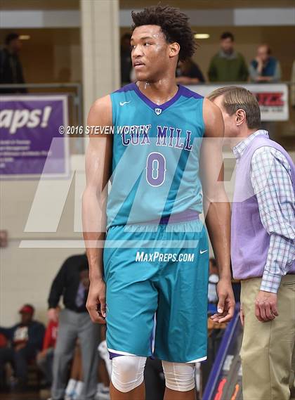 Thumbnail 2 in Cox Mill vs  Broughton  (John Wall Family Foundation Holiday Tournament) photogallery.