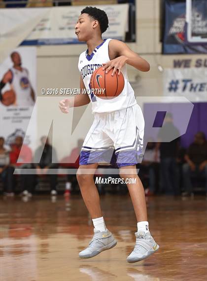Thumbnail 2 in Cox Mill vs  Broughton  (John Wall Family Foundation Holiday Tournament) photogallery.