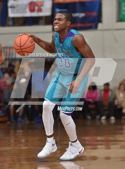 Thumbnail 3 in Cox Mill vs  Broughton  (John Wall Family Foundation Holiday Tournament) photogallery.