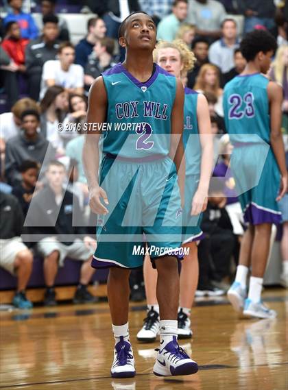 Thumbnail 3 in Cox Mill vs  Broughton  (John Wall Family Foundation Holiday Tournament) photogallery.