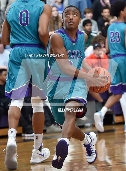 Thumbnail 3 in Cox Mill vs  Broughton  (John Wall Family Foundation Holiday Tournament) photogallery.