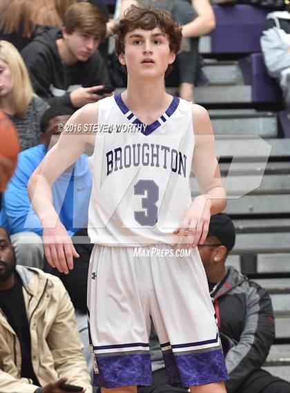 Thumbnail 3 in Cox Mill vs  Broughton  (John Wall Family Foundation Holiday Tournament) photogallery.